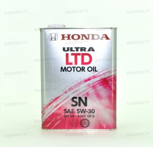 HONDA Ultra Ltd SN 5W30 моторное масло 64pitstop.ru