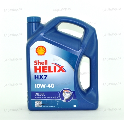 Shell Helix НХ7 Diesel 10W/40 64pitstop.ru