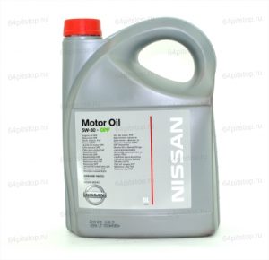 Nissan Motor Oil 5W-30 DPF моторное масло 64pitstop.ru