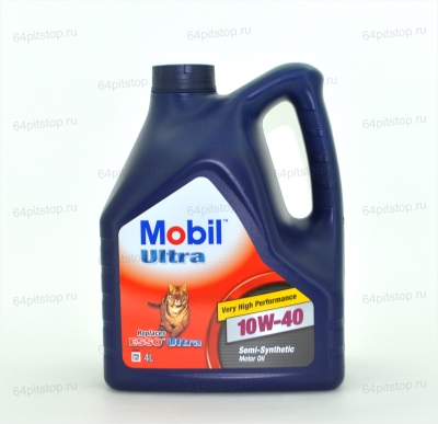 Mobil Ultra™ 10W-40 моторное масло 64pitstop.ru