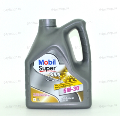 Mobil Super™ 3000 X1 Formula FE 5W-30 моторное масло 64pitstop.ru