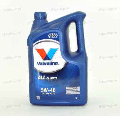 valvoline all climate 5w40 64pitstop.ru моторные масла